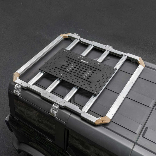 Universal Roof Rack Cargo Carrier, Integration MOLLE Panel