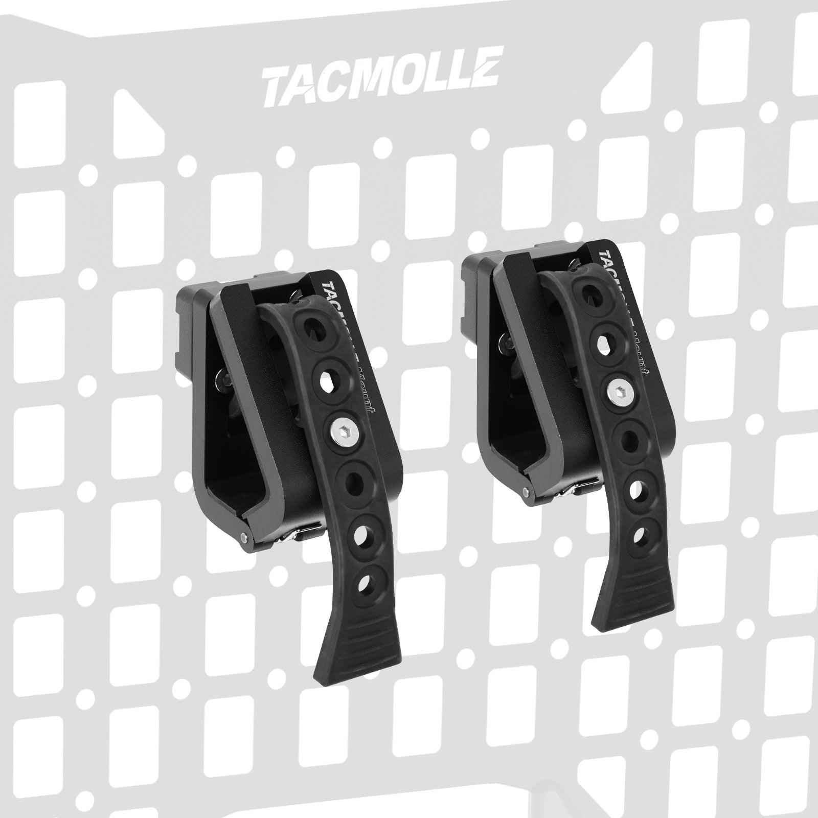 TACMOLLE Gun Rack for Tactical Rigid MOLLE Panel, 2-Pack - TACMOLLE
