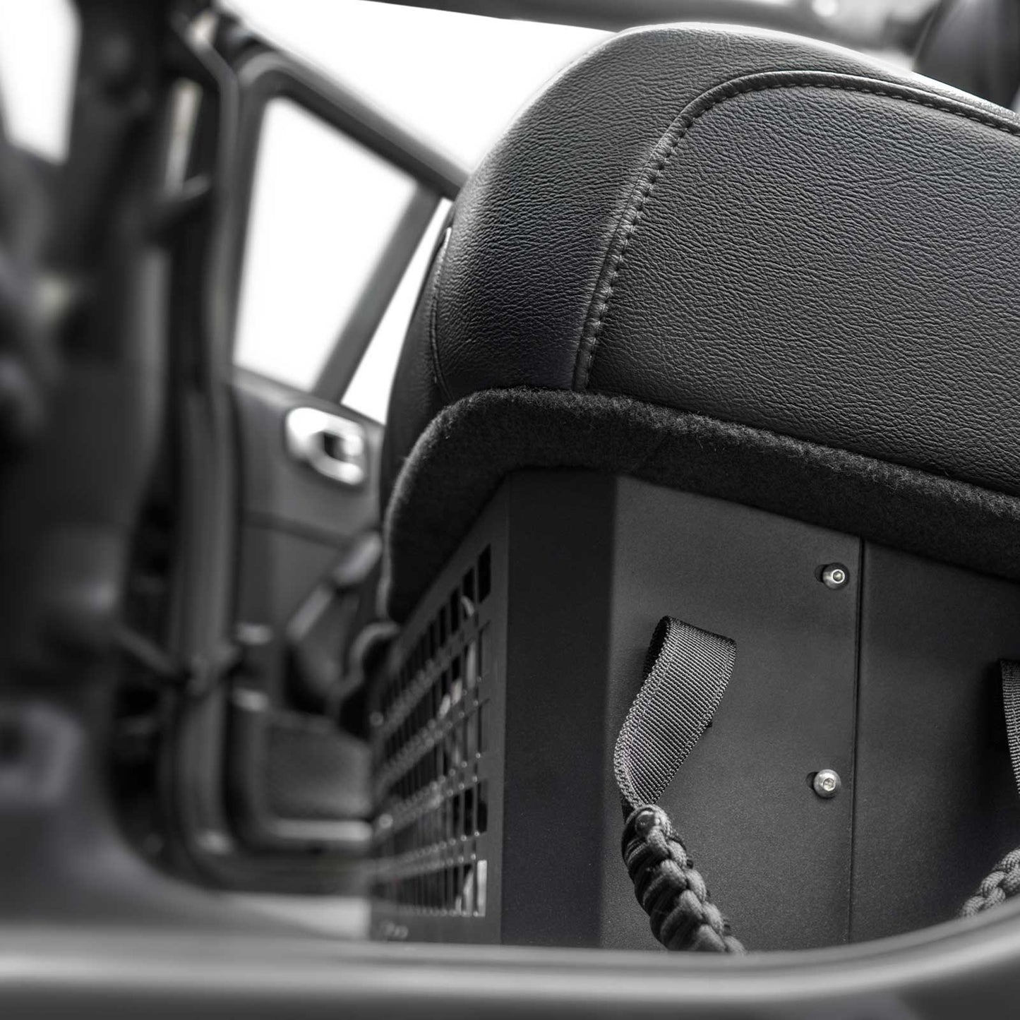 TACMOLLE Malantaŭa Flanka Fenestra Stokskatolo kun Kaŝita Tablo, Konvenas por Jeep Wrangler JL 2018-2024