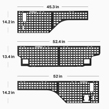 Truck Bed MOLLE Panel for Jeep Gladiator