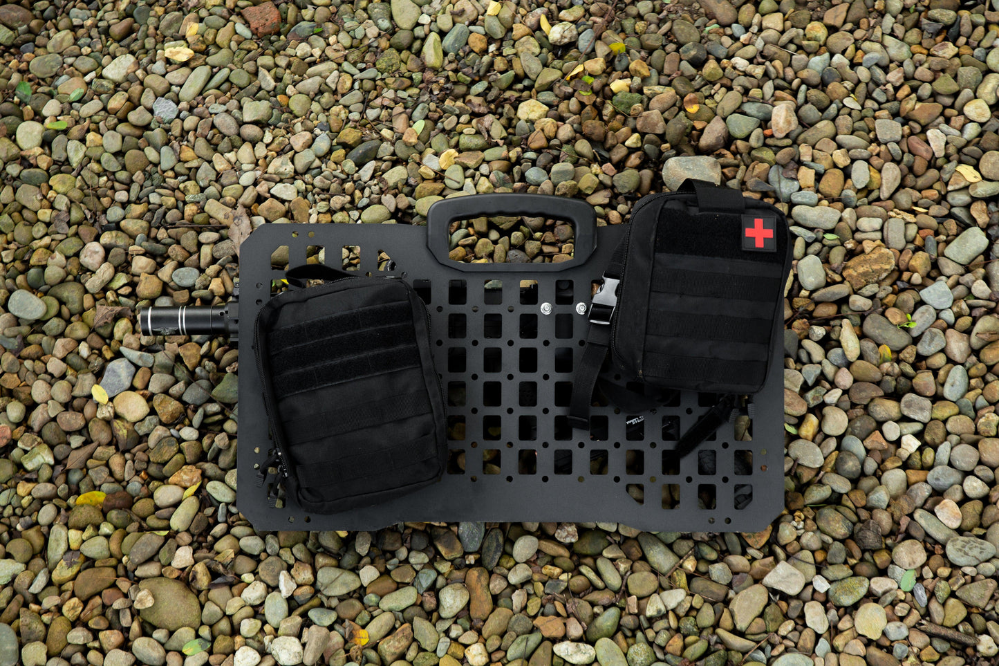 TACMOLLE Portable Tactical Rigid MOLLE Panel, Seat Back Organizer for Vehicles - TACMOLLE
